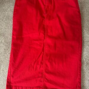 Be Girl Red  Pencil Skirt